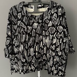 Derek Lam 10 Crosby Abstract Shirt